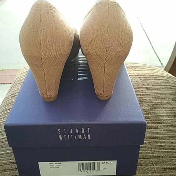 Stuart Weitzman Bugalina weige  Spain New size 9M - Picture 6 of 8